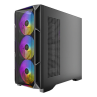 Caja ordenador gaming antec ax - 1000 atx argb cristal templado negra