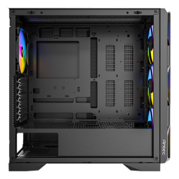 Caja ordenador gaming antec ax - 1000 atx argb cristal templado negra
