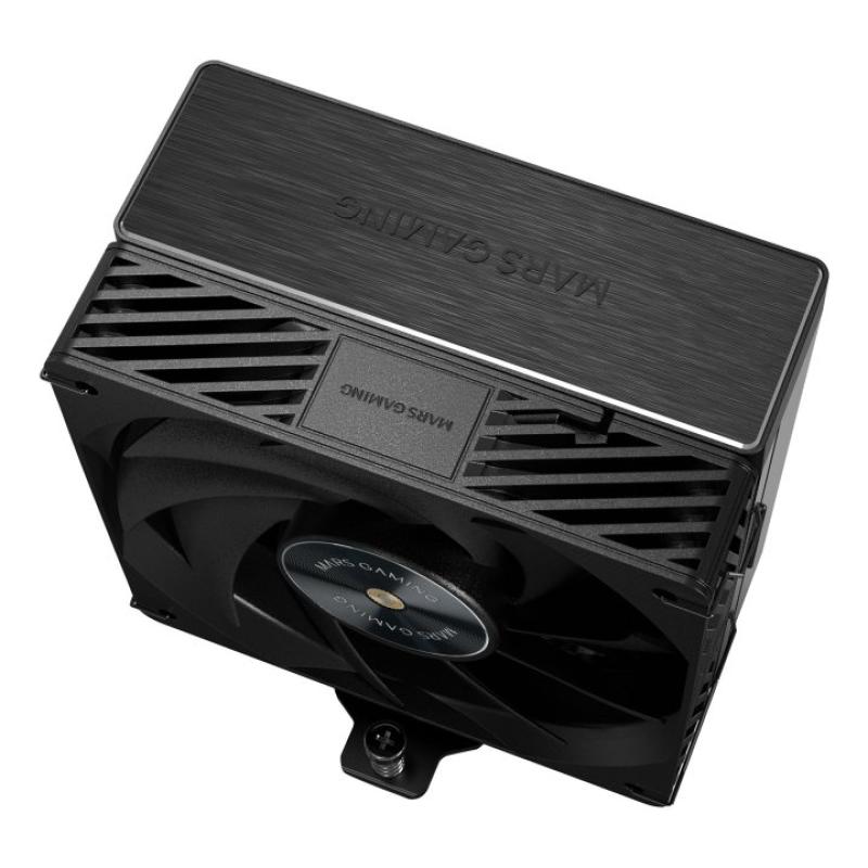 Ventilador disipador cpu mars gaming mcpux5 120mm negro
