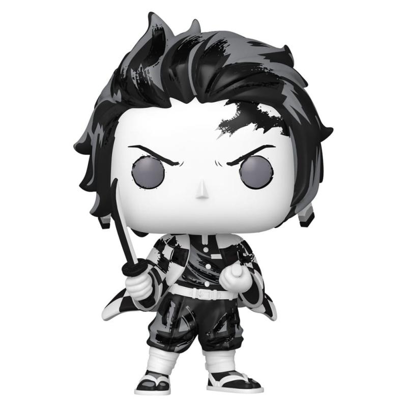 Funko pop animation demon slayer tanjiro (sumi - ink)