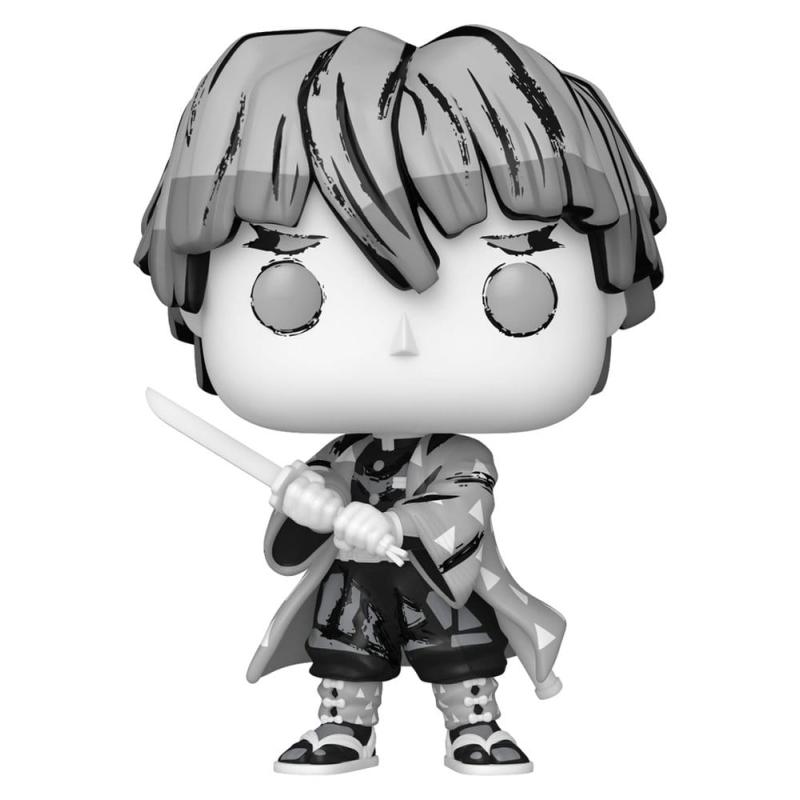 Funko pop animation demon slayer zenitsu (sumi - ink)