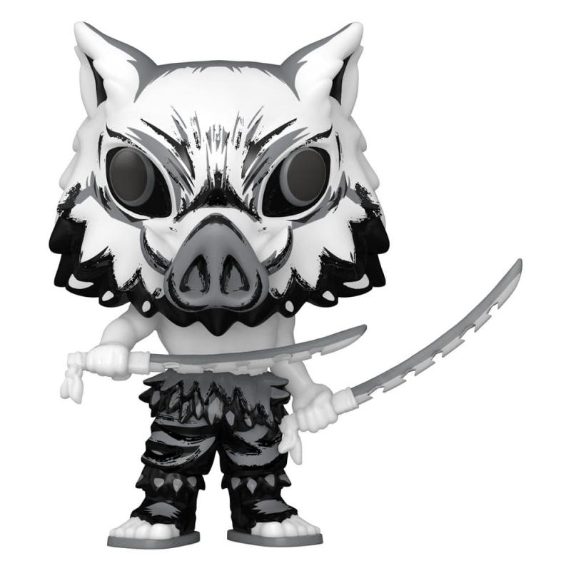 Funko pop animation demon slayer inosuke (sumi - ink)