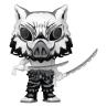 Funko pop animation demon slayer inosuke (sumi - ink)