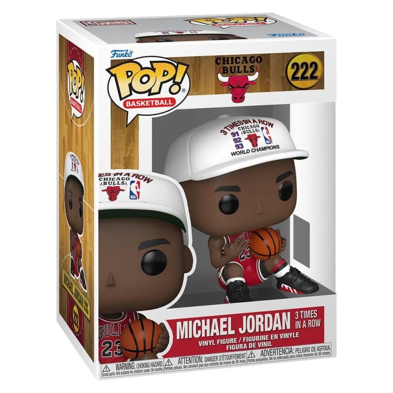 Funko pop nba chicago bulls michael jordan (3x in a row)