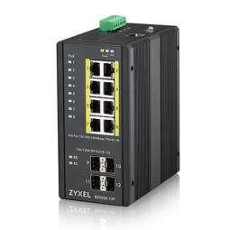 Switch industrial zyxel rgs200 - 12p - zz0101f 12 puertos