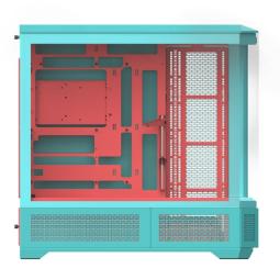 Caja ordenador gaming thermaltake view 600 tg atx cristal templado verde