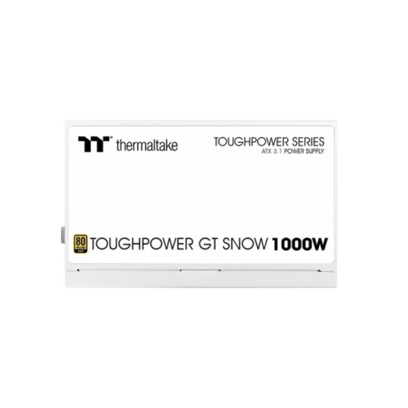 Fuente alimentacion thermaltake toughpower gt gaming atx 1000w blanca