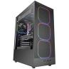 Caja ordenador mars gaming mcnebula atx argb cristal templado negro