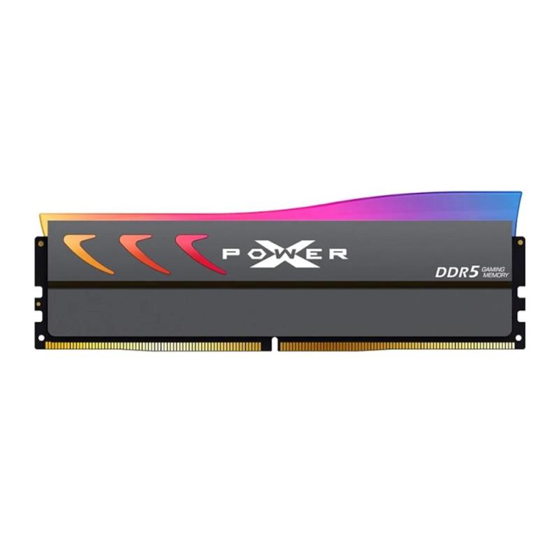Memoria ram ddr5 32gb 2x16gb silicon power udimm rgb 6000mt - s