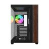 Caja ordenador gaming thermaltake view 380 usb cx1 atx argb cristal templado negra