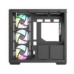 Caja ordenador gaming thermaltake view 380 usb cx1 atx argb cristal templado negra