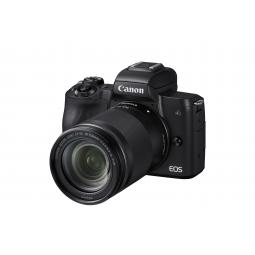 Camara digital canon eos m50 m18 - 150 -  cmos -  24.1mp -  6000 x 4000 pixeles -  negro - Imagen 1