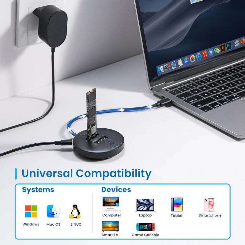 Duplicador clonador discos duros ewent ew7078