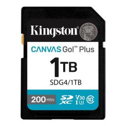 Tarjeta memoria sdxc 1tb kingston canvas go! plus uhs - i clase 10