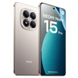 Telefono movil smartphone xiaomi redmi note 15 pro - 8gb - 256gb - 6.77 pulgadas - titanio