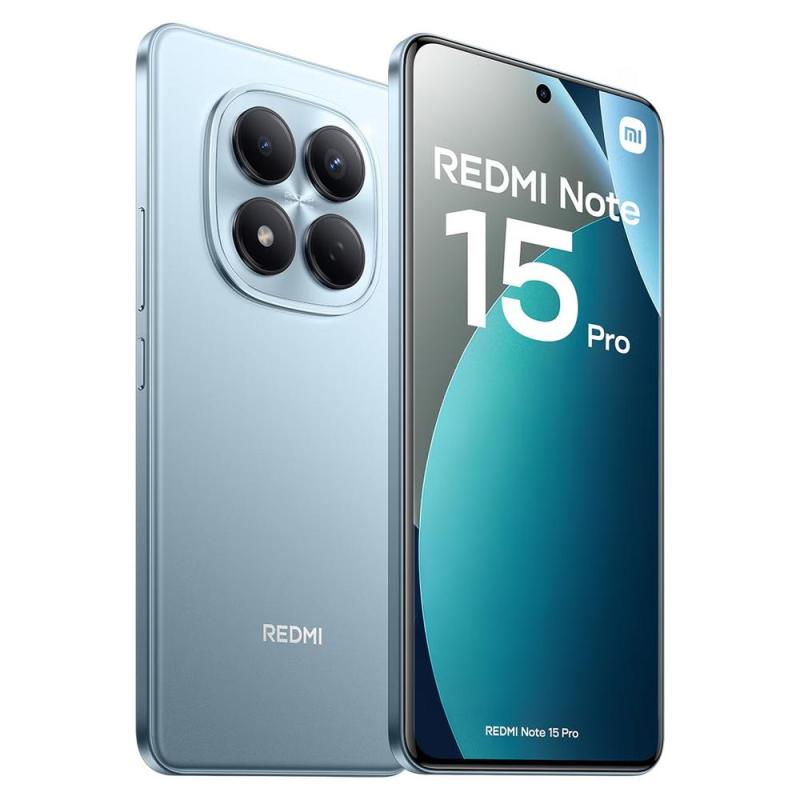 Movil xiaomi redmi note 15 pro 8gb 256gb 6.77 pulgadas azul