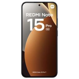 Movil xiaomi redmi note 15 pro 5g 8gb 256gb 6.8 pulgadas negro