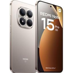 Movil xiaomi redmi note 15 pro 5g 8gb 256gb 6.8 pulgadas titanio