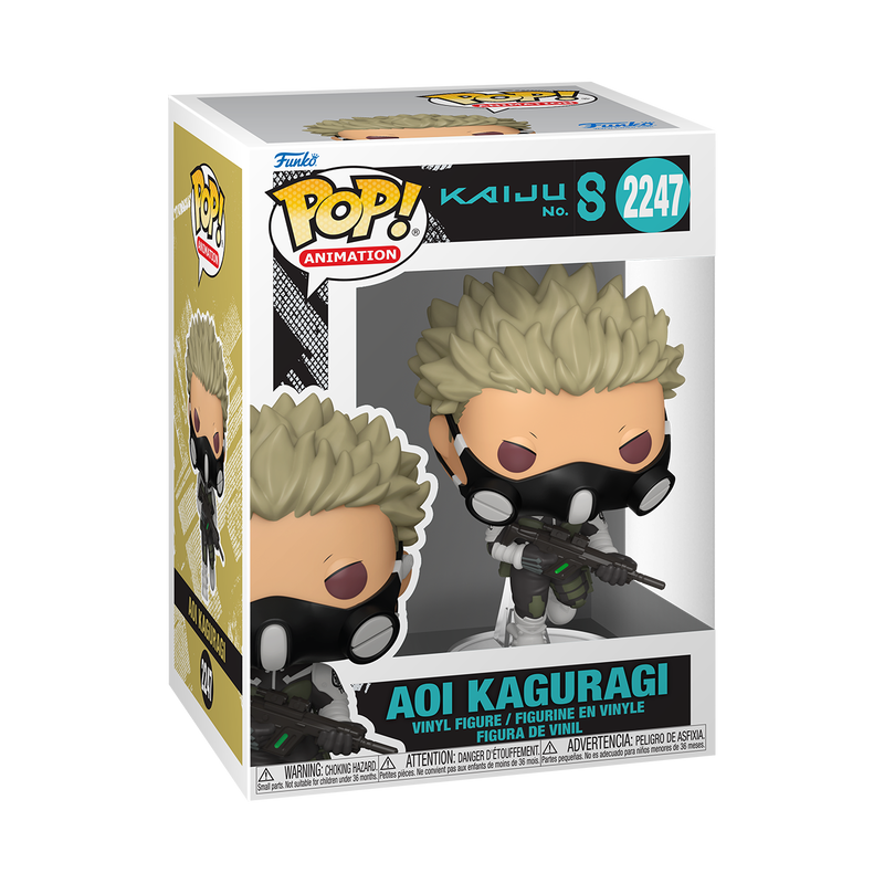Funko pop animation kaiju no.8 aoi kaguragi
