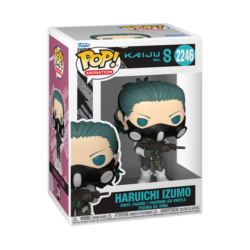 Funko pop animation kaiju no.8 haruichi izumo