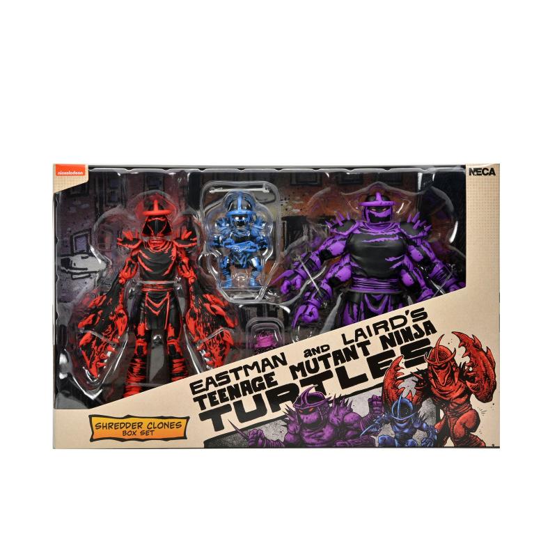 Shredder clones box set fig. 18 cm teenage mutant ninja turtles mirage comics
