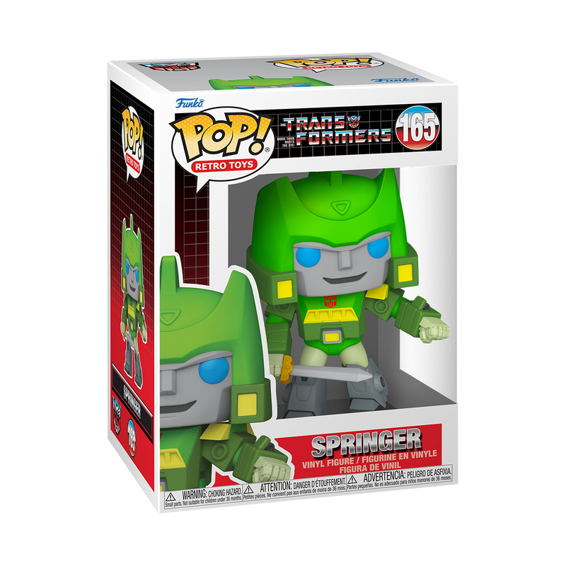Funko pop retro toys: transformers s6 - springer