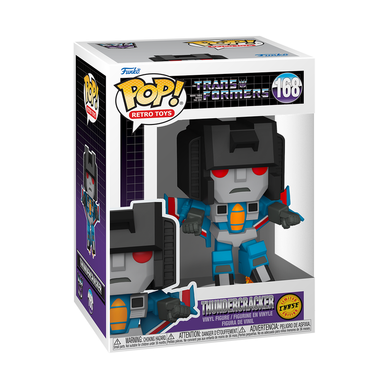 Funko pop retro toys: transformers s6 sky warp w - chase thundercracker
