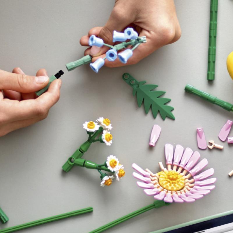 Lego botanicals ramillete rayos de sol