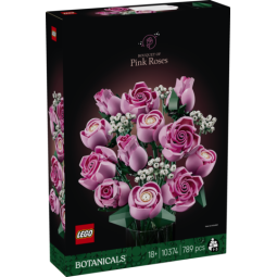 Lego botanicals ramo de rosas rosadas