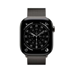 Smartwatch apple watch s11 gps + cellular 46mm slate titanium case slate milanese loop s - m
