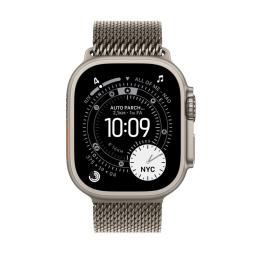 Smartwatch apple watch ultra 3 gps + cellular 49mm natural titanium case natural titanium milanese loop - s