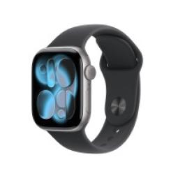 Smartwatch apple watch s11 gps 42mm space grey aluminium case black sport band m - l