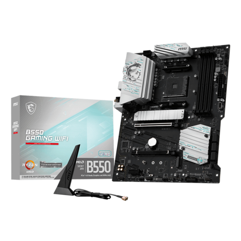 Placa base msi b550 gaming wifi am4 atx 4xddr4