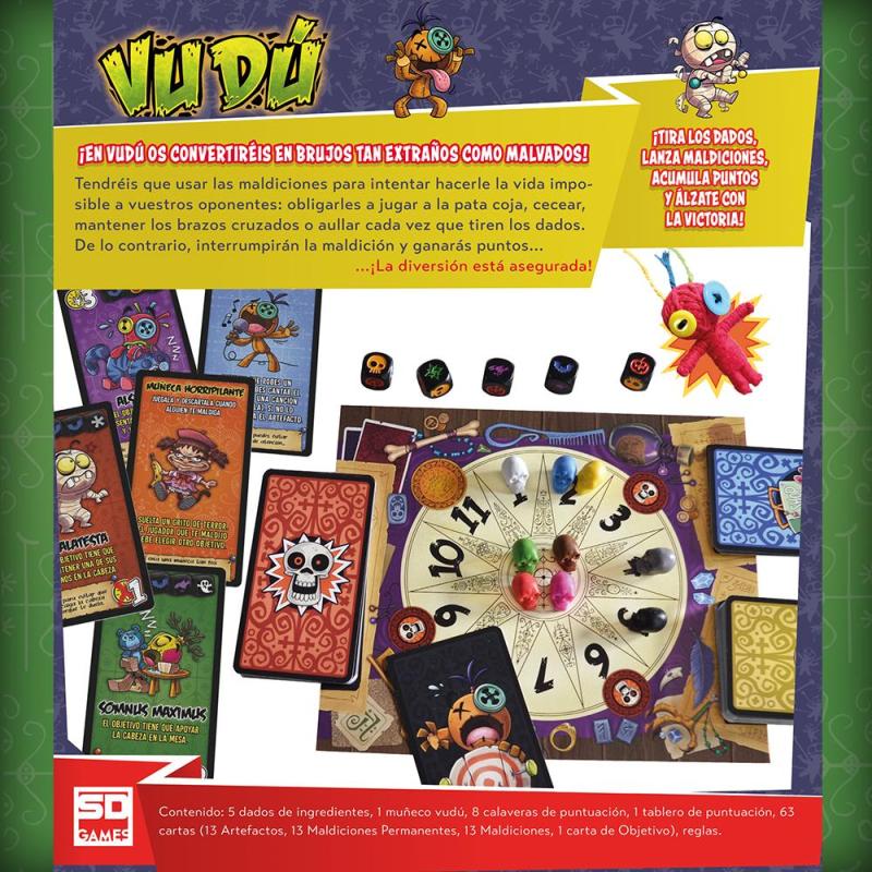 Juego de mesa vudú