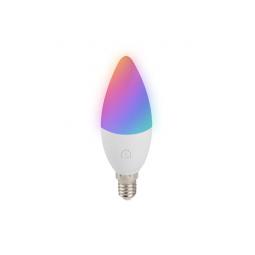 Bombilla inteligente lanberg smart home wifi led rgbw bulb e14 5w 450lm - Imagen 1