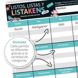 Listos listas y listakens junior