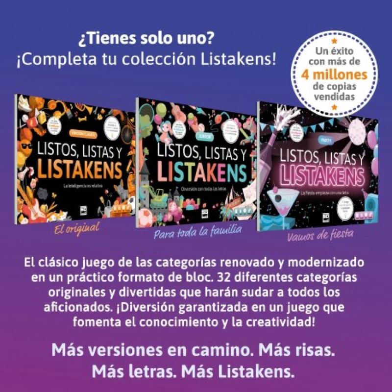 Listos listas y listakens party
