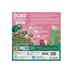 Juego de mesa dorfromantik sakura