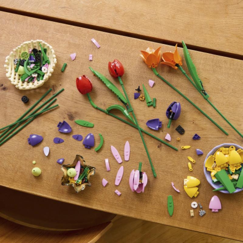 Lego botanicals ramo de tulipanes