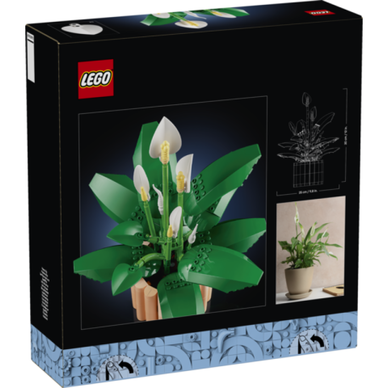 Lego botanicals lirio de la paz