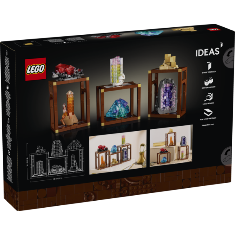 Lego ideas colección de minerales