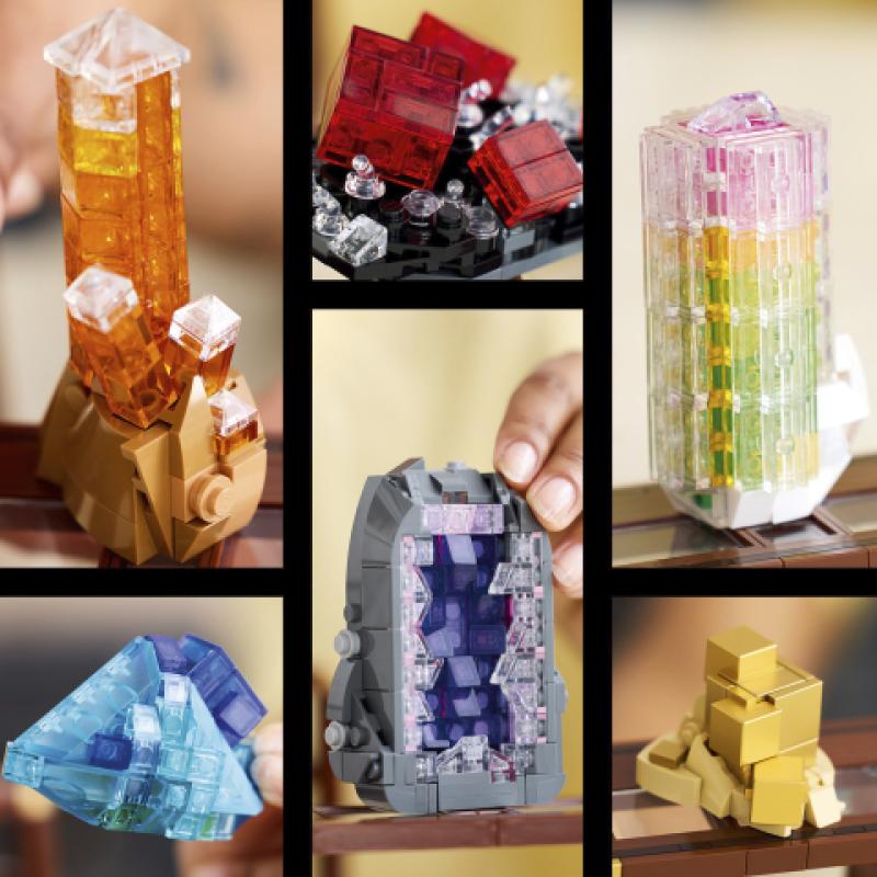 Lego ideas colección de minerales