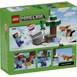Lego minecraft la aventura de steve en la taiga