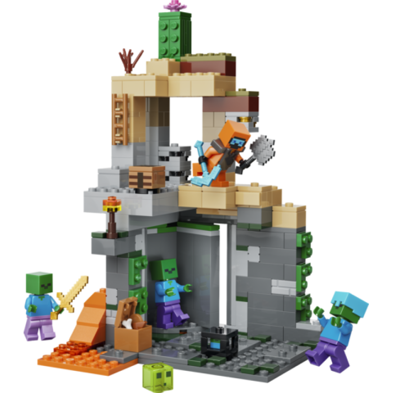 Lego minecraft la mazmorra de zombis