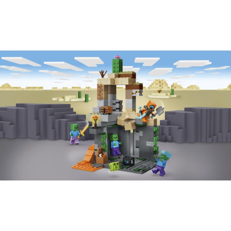 Lego minecraft la mazmorra de zombis