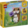 Lego creator 3 animales de juguete en 1 lindo hamster