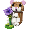 Lego creator 3 animales de juguete en 1 lindo hamster