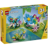 Lego creator 3 animales de juguete en 1 colibrí de colores
