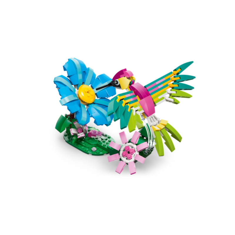 Lego creator 3 animales de juguete en 1 colibrí de colores