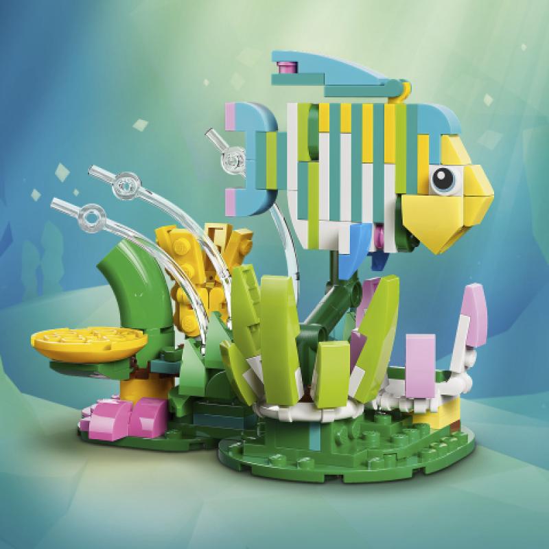 Lego creator 3 animales de juguete en 1 colibrí de colores